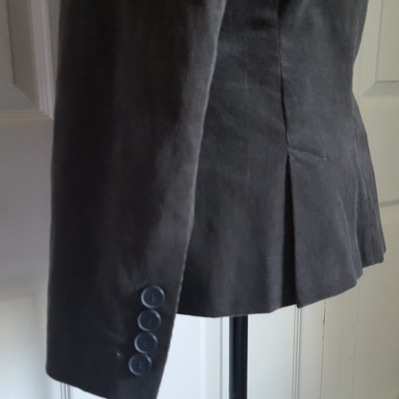 Zara Basics Fine Corduroy Fitted Blazer - Picture 4 of 7